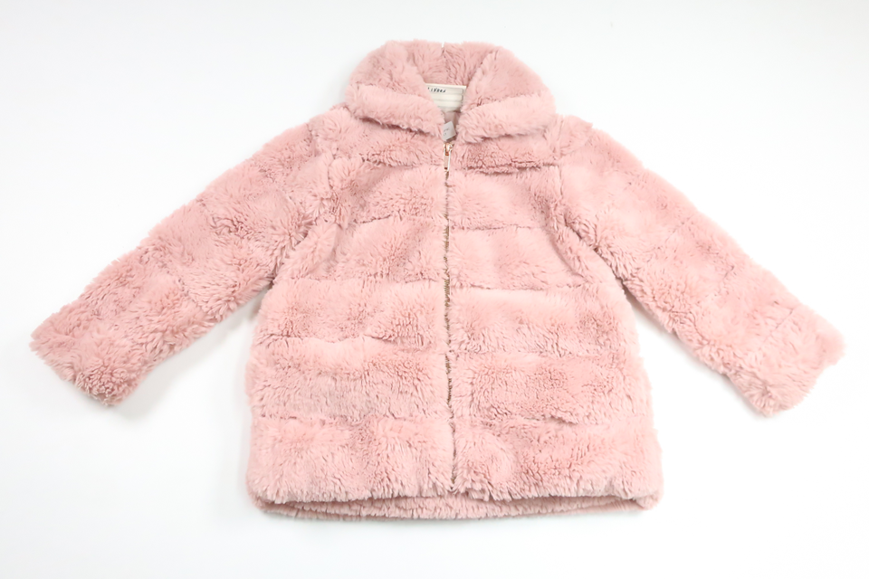 Jacka i fuskpäls från Belle Amie - Storlek 98/104 - Rosa