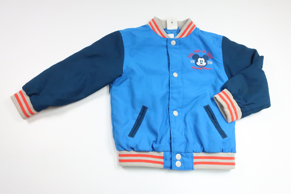 Bomberjacka Musse Pigg från Disney - Storlek 104 - Blå