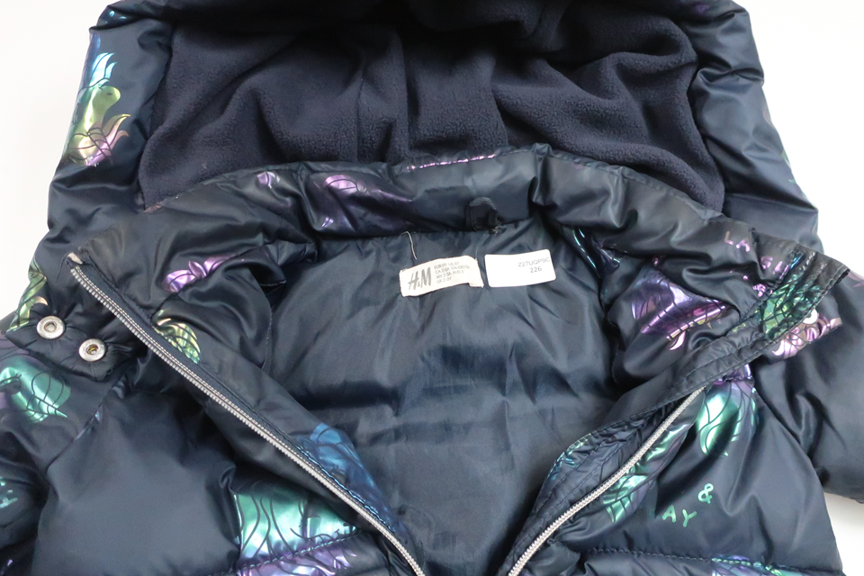 Vadderad jacka från H&M - Storlek 98 - Marinblå