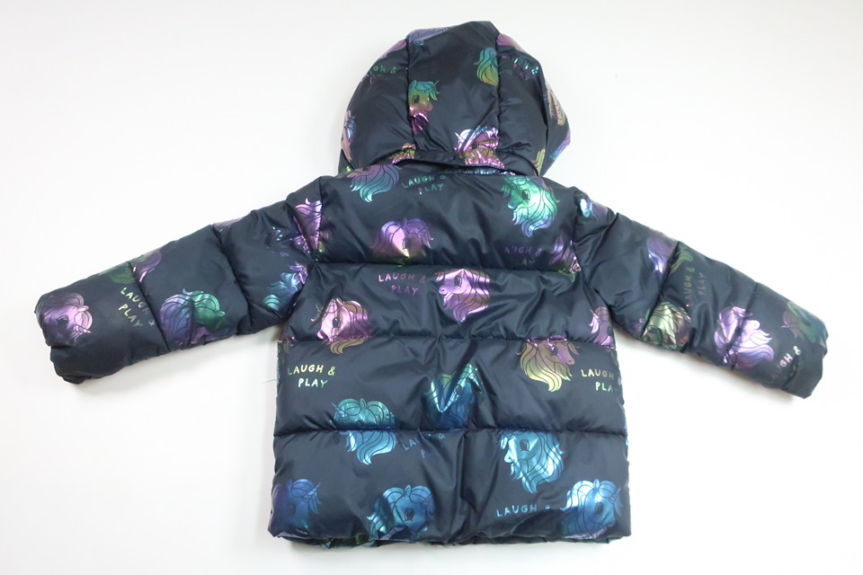 Vadderad jacka från H&M - Storlek 98 - Marinblå