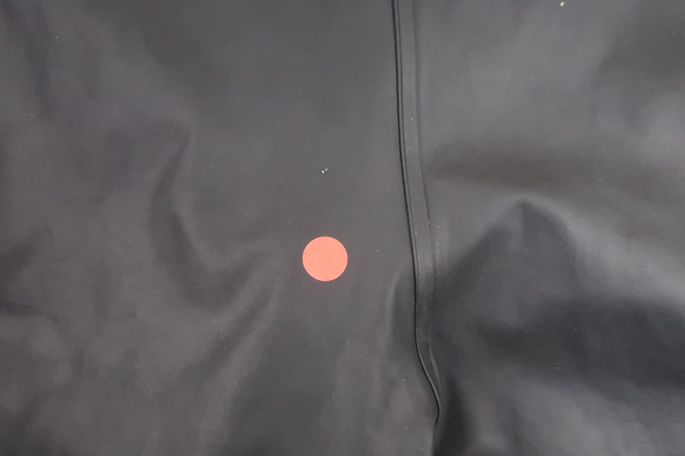 Fodrade regnbyxor från My Wear Young - Storlek 98/104 - Svart