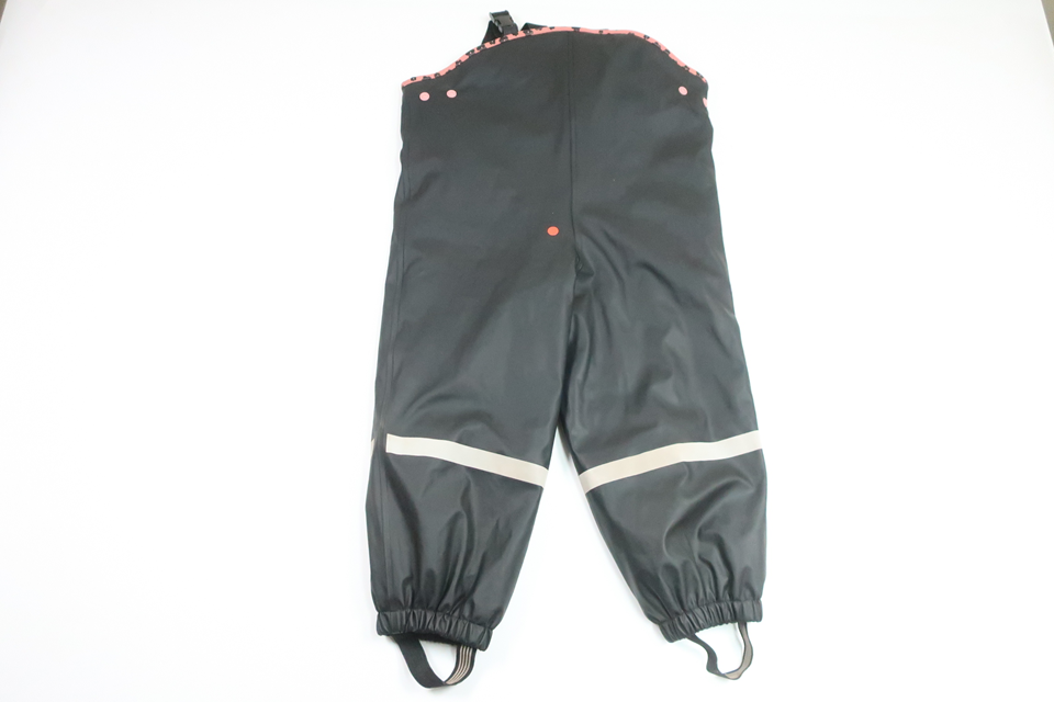 Fodrade regnbyxor från My Wear Young - Storlek 98/104 - Svart