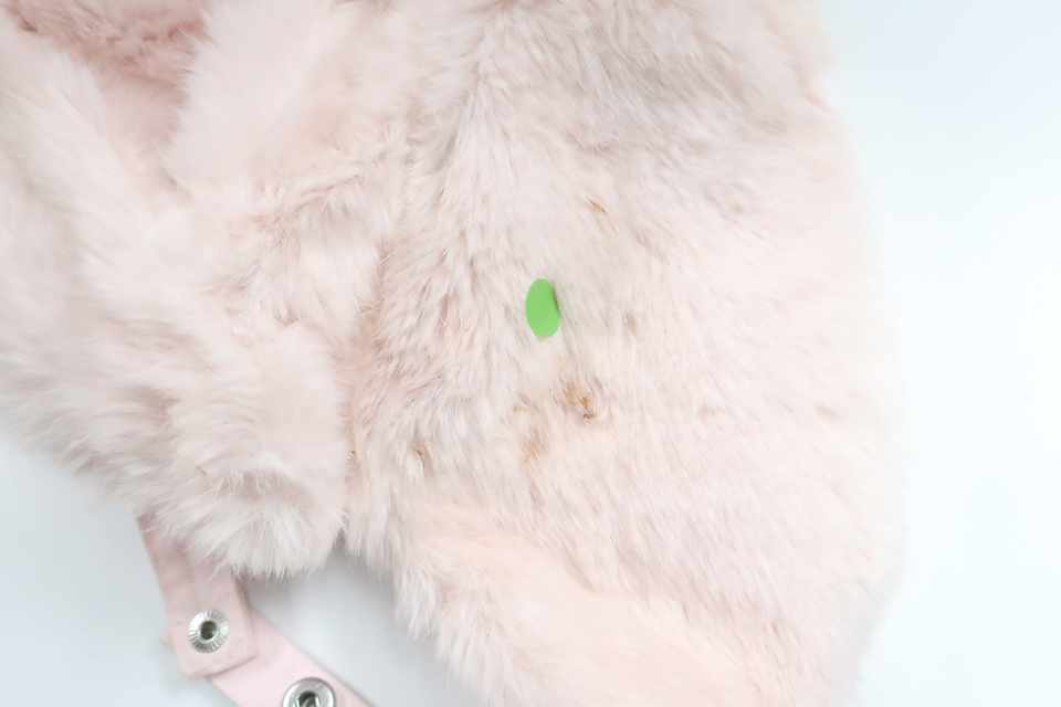 Mössa i fleece från H&M - Storlek 92/104 - Rosa