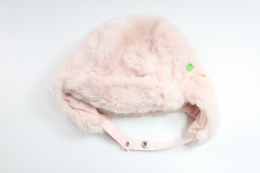 Mössa i fleece från H&M - Storlek 92/104 - Rosa