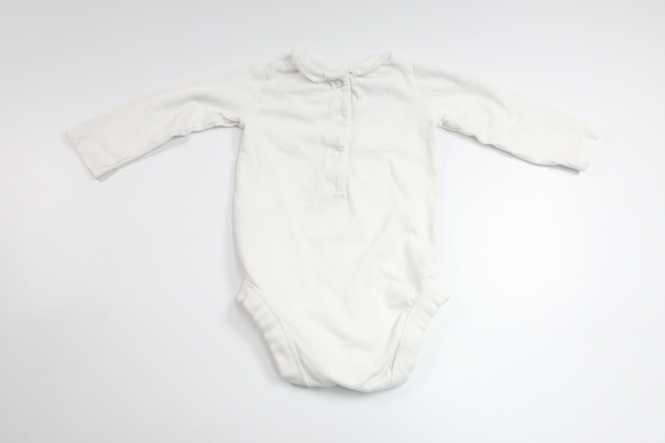 Body från Tu - Storlek 62/68 - Vit