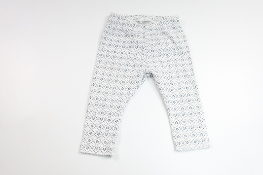 Leggings från Name It - Storlek 68 - Vit