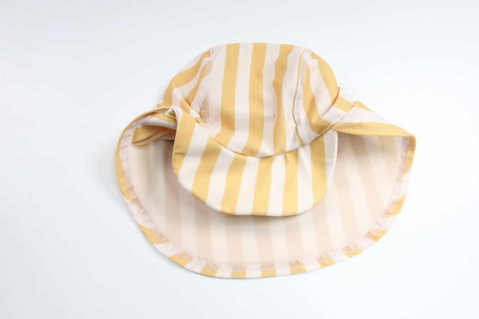 Badhatt/UV-keps från H&M - Storlek 74/80 - Gul