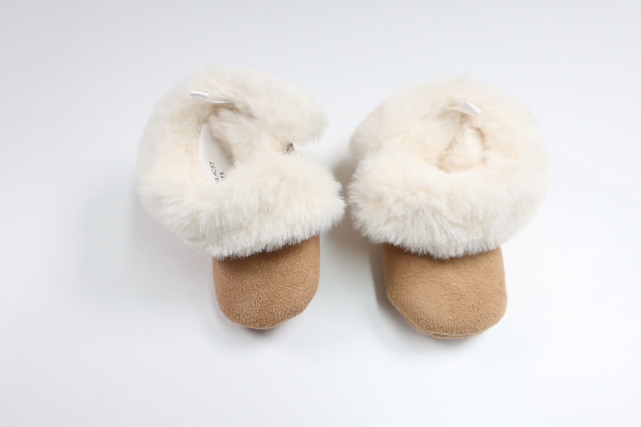 Fleecefodrade tossor från H&M - Storlek 13/14 - Beige