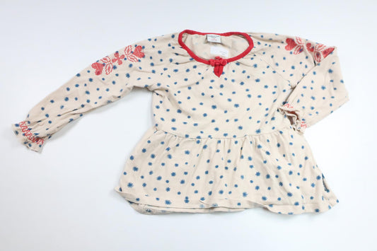 Klänning från Polarn o. Pyret - Storlek 98 - Benvit