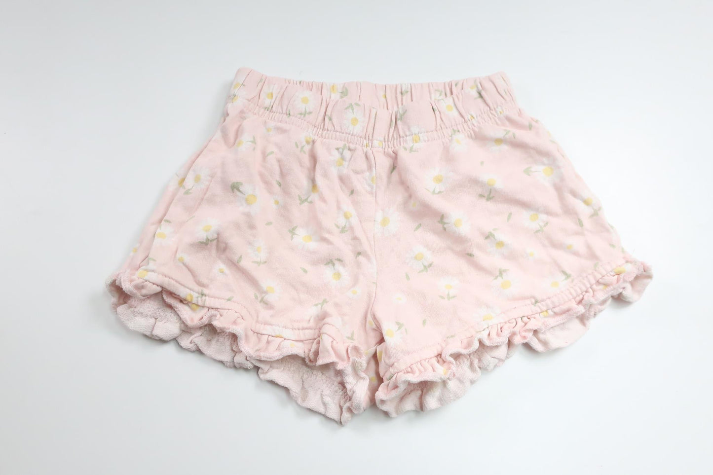 Blommiga shorts från ICA I Love Eco - Storlek 98/104 - Rosa