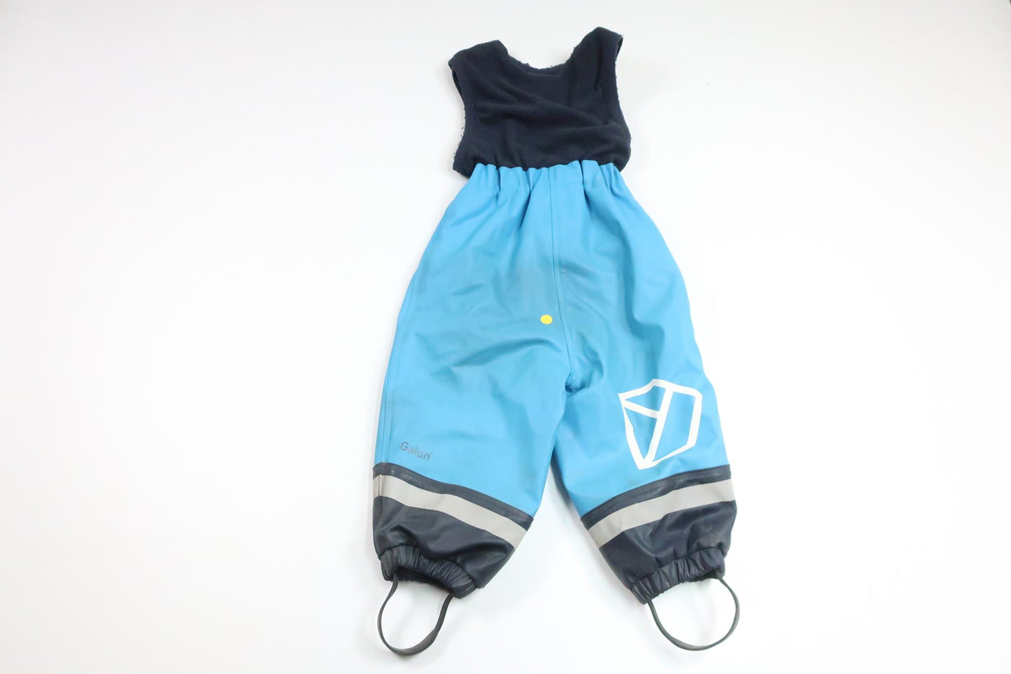 Fodrade regnbyxor från Didriksons - Storlek 70 - Blå