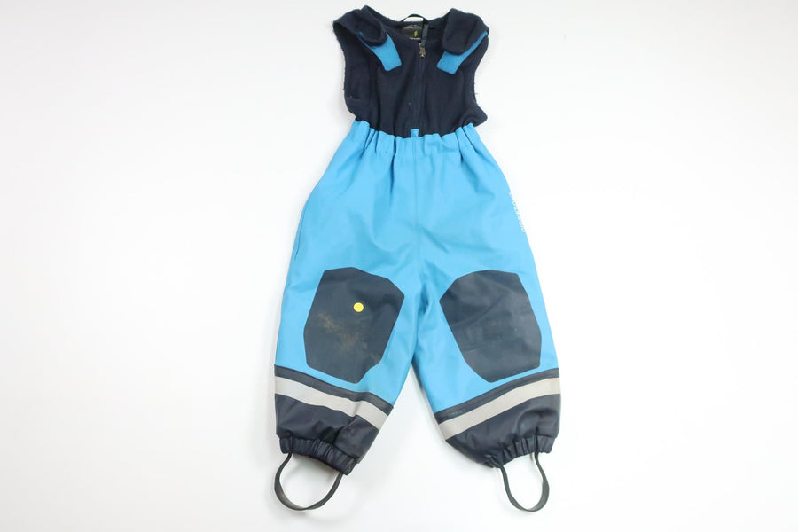 Fodrade regnbyxor från Didriksons - Storlek 70 - Blå