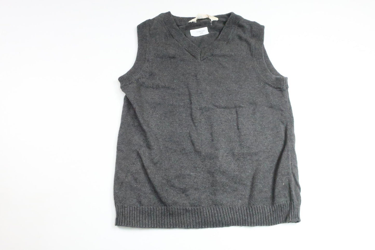 Stickad väst från H&M - Storlek 122/128 - Grå