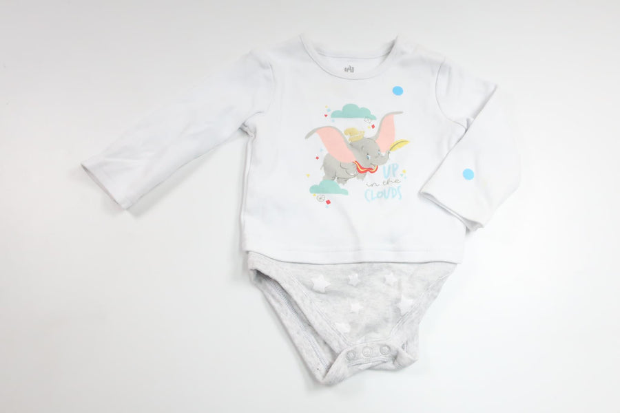 Body från Disney - Storlek 80/86 - Vit