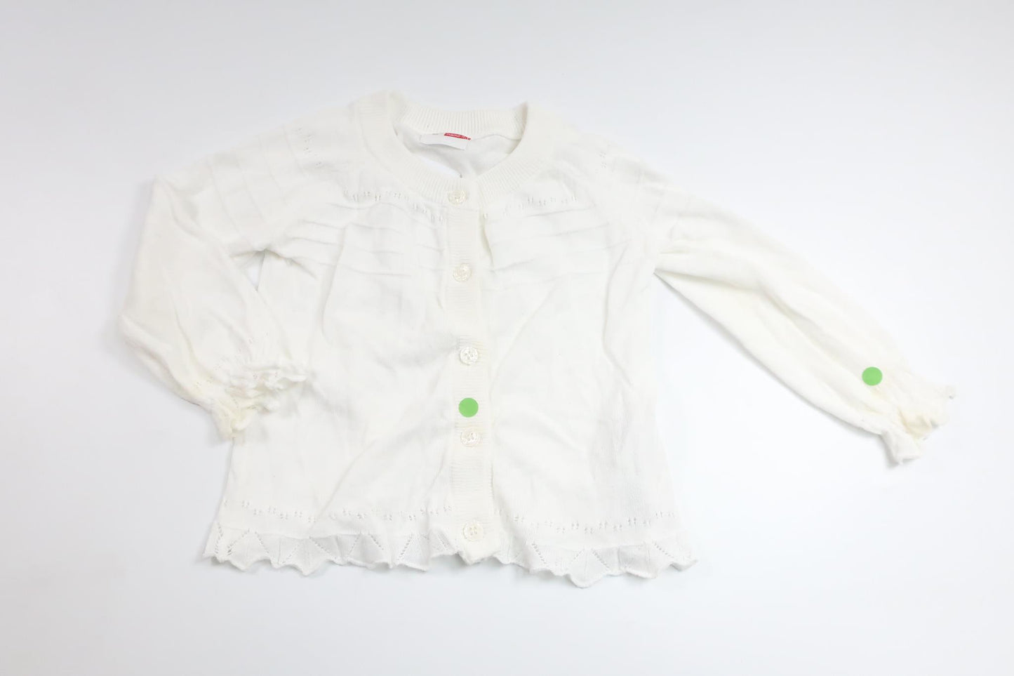 Kofta från Name It - Storlek 80 - Vit