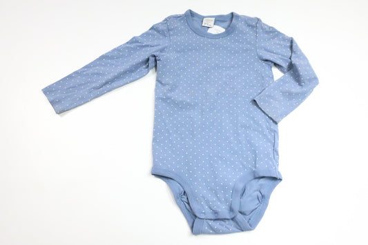 Prickig body från Lindex - Storlek 92 - Blå