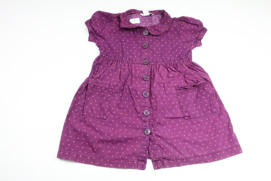 Klänning med stjärnor från H&M - Storlek 110 - Lila