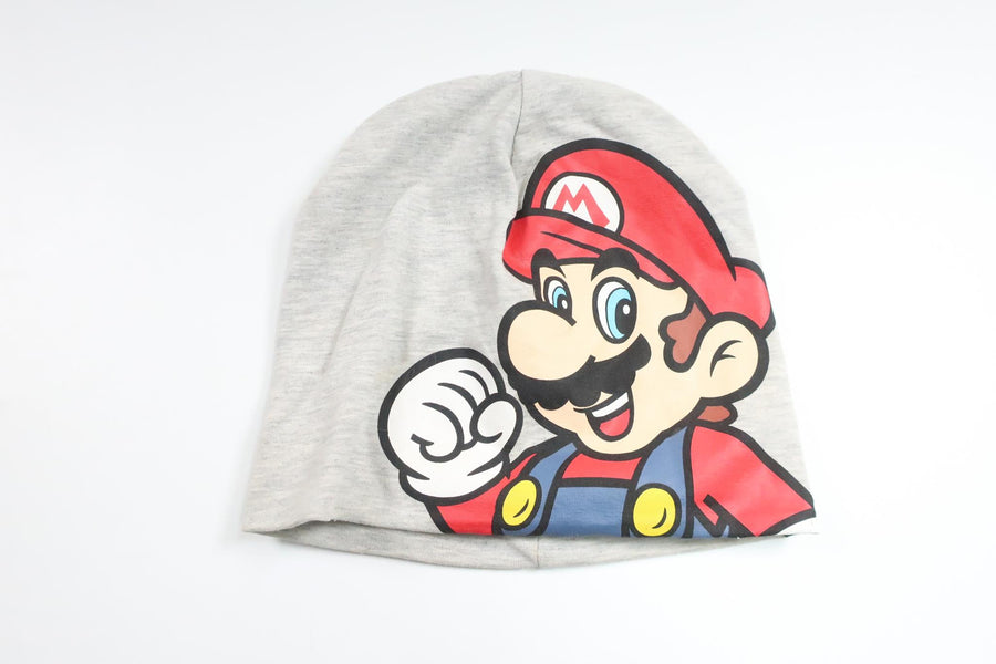 Mössa med Super Mario från H&M - Storlek 92/104 - Grå