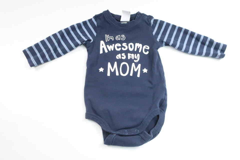 Body från Lindex - Storlek 62 - Marinblå