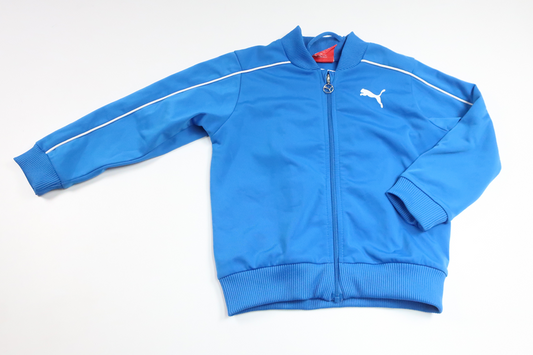 Träningsjacka från Puma - Storlek 92 - Blå
