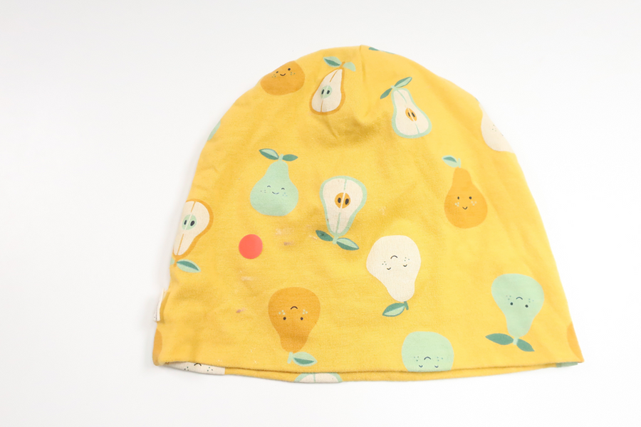 Mössa med frukter från Lindex - Storlek 44/46 - Gul