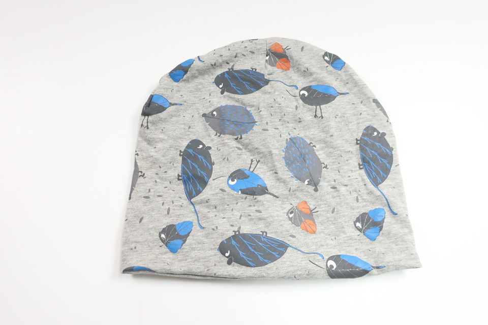 Mössa med djur från Okänt - Storlek 44/46 - Grå