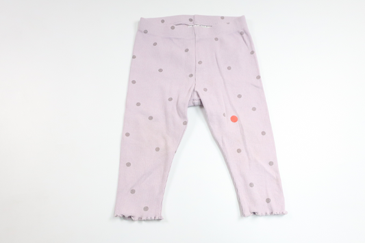 Ribbade byxor från H&M - Storlek 74 - Lila