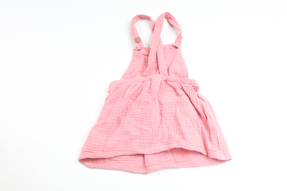 Hängselklänning från Lupilu - Storlek 80 - Rosa