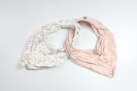 Tvåpack haklappar från H&M - Storlek One size - Rosa