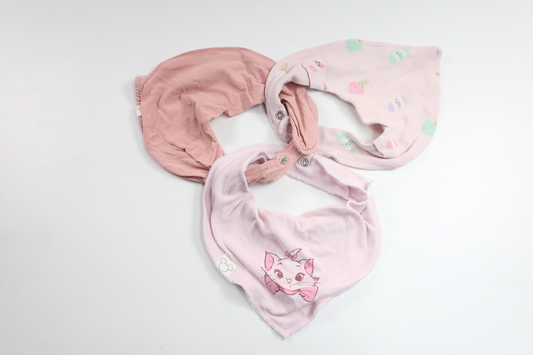 Tre pack haklappar från Okänt - Storlek One size - Rosa