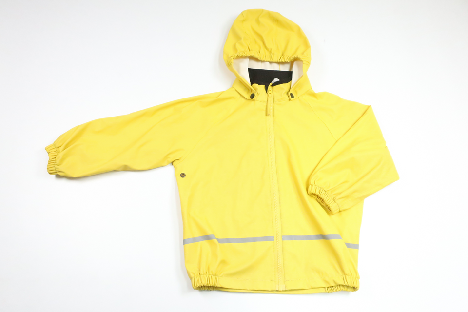 Regnjacka från Ellos - Storlek 98/104 - Gul