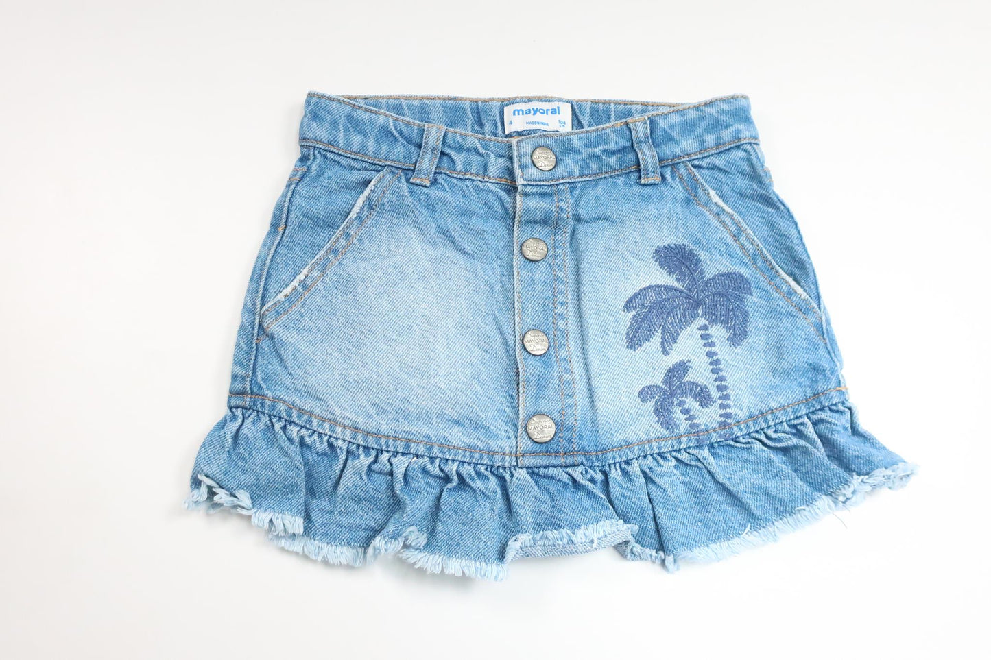 Jeanskjol från Mayoral - Storlek 104 - Denim