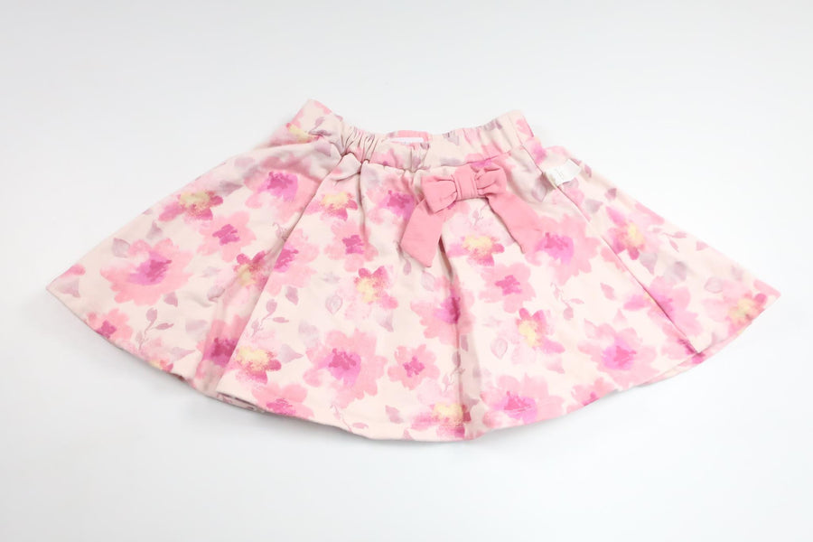 Blommig kjol från Dave & Bella - Storlek 98 - Rosa