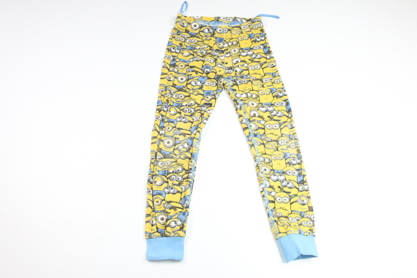 Pyjamasbyxor med Minions från H&M - Storlek 122/128 - Gul