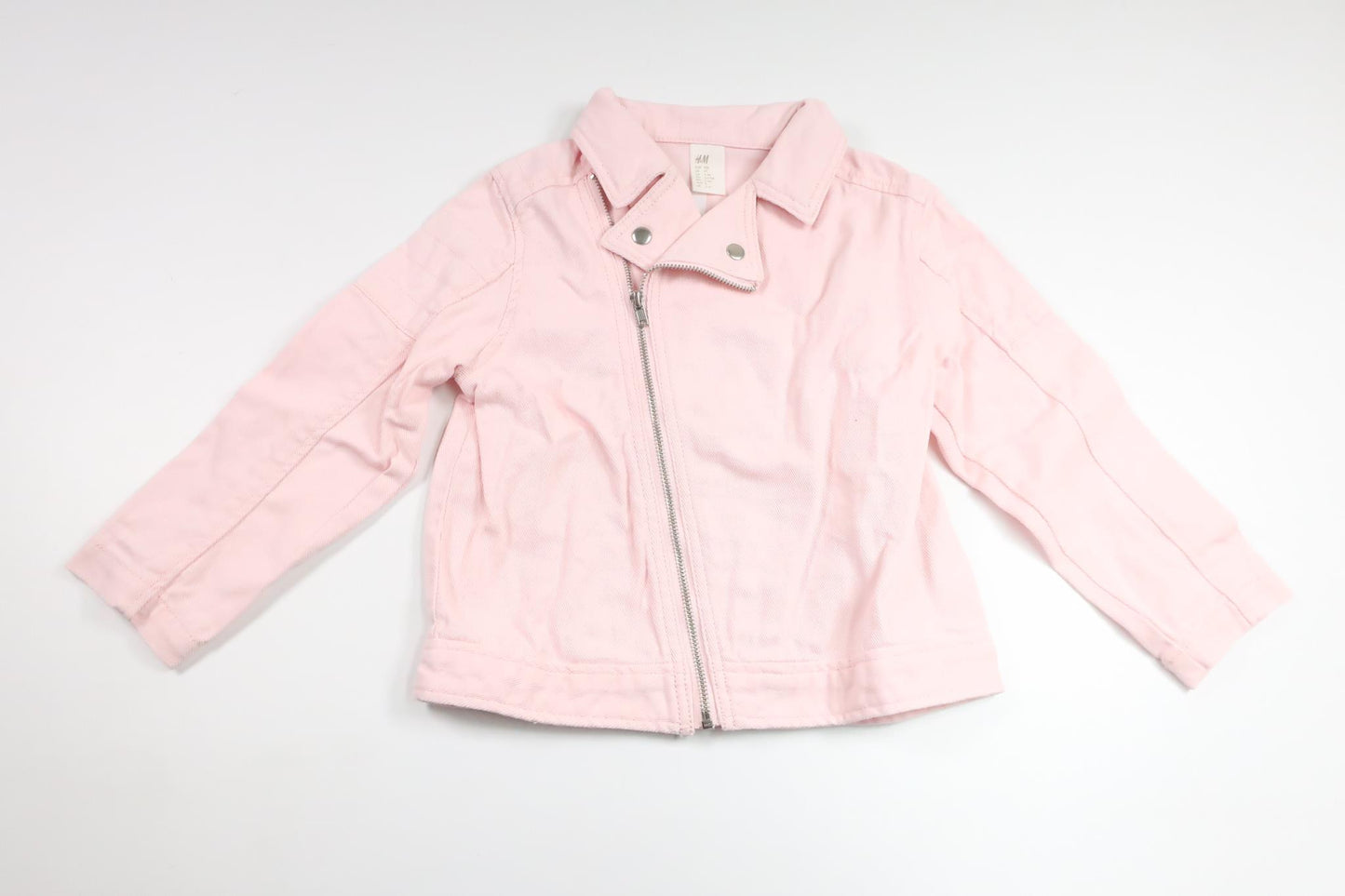 Jeansjacka från H&M - Storlek 104 - Rosa