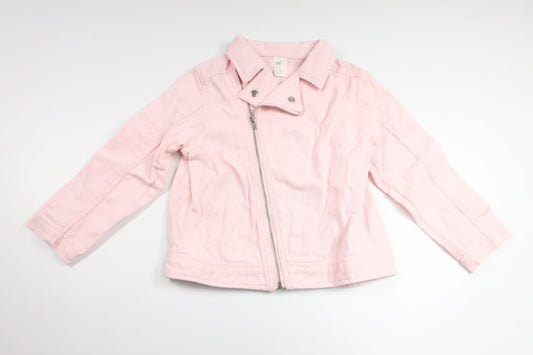 Jeansjacka från H&M - Storlek 104 - Rosa