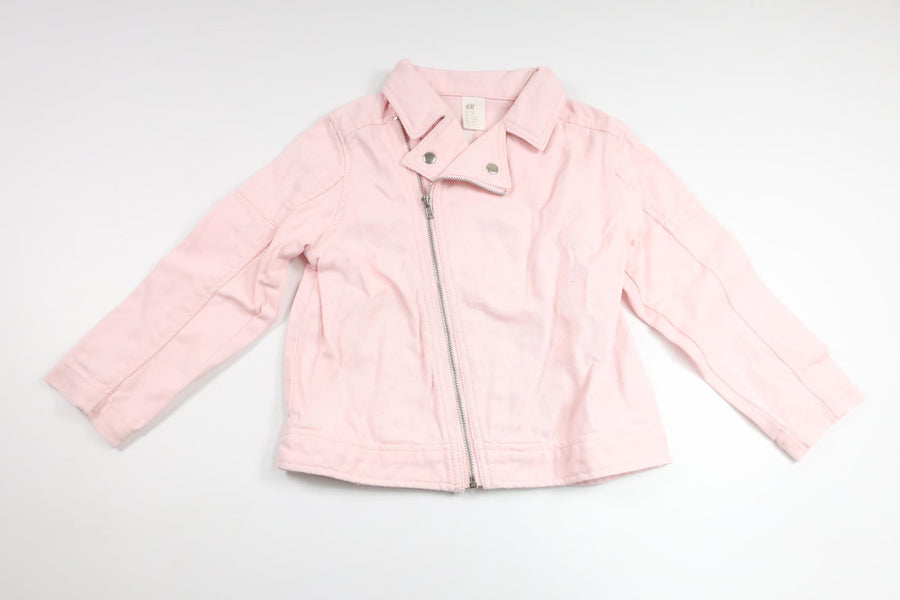 Jeansjacka från H&M - Storlek 104 - Rosa