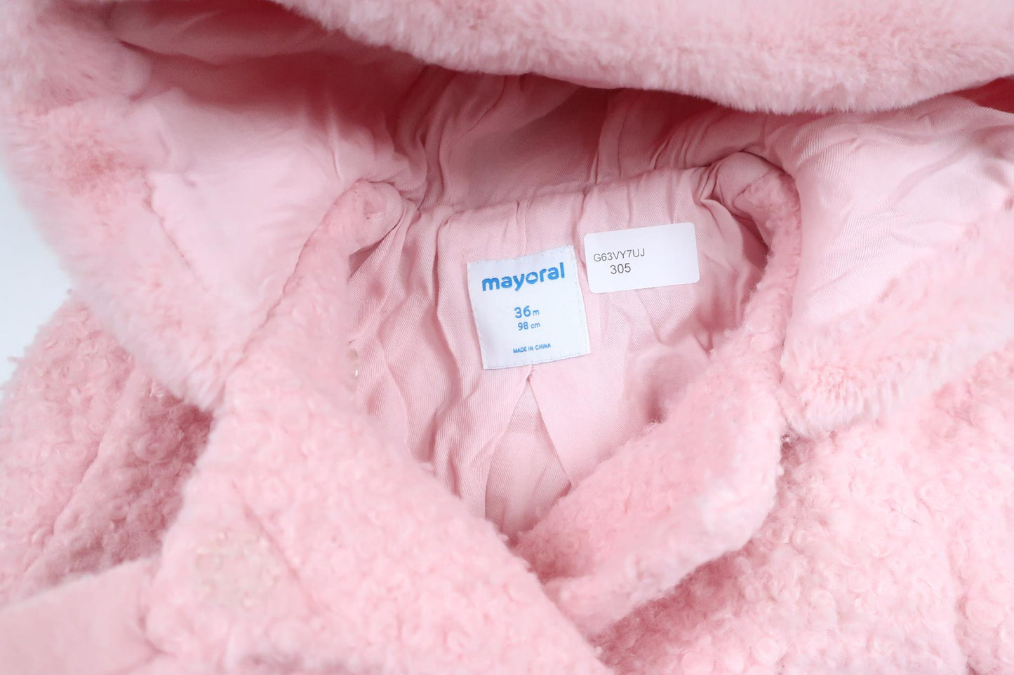 Jacka/Kappa från Mayoral - Storlek 98 - Rosa