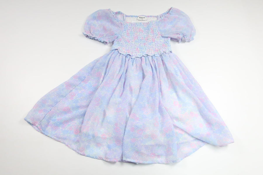 Blommig klänning från Kappahl - Storlek 104 - Blå