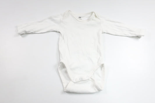 Body från H&M - Storlek 56 - Vit