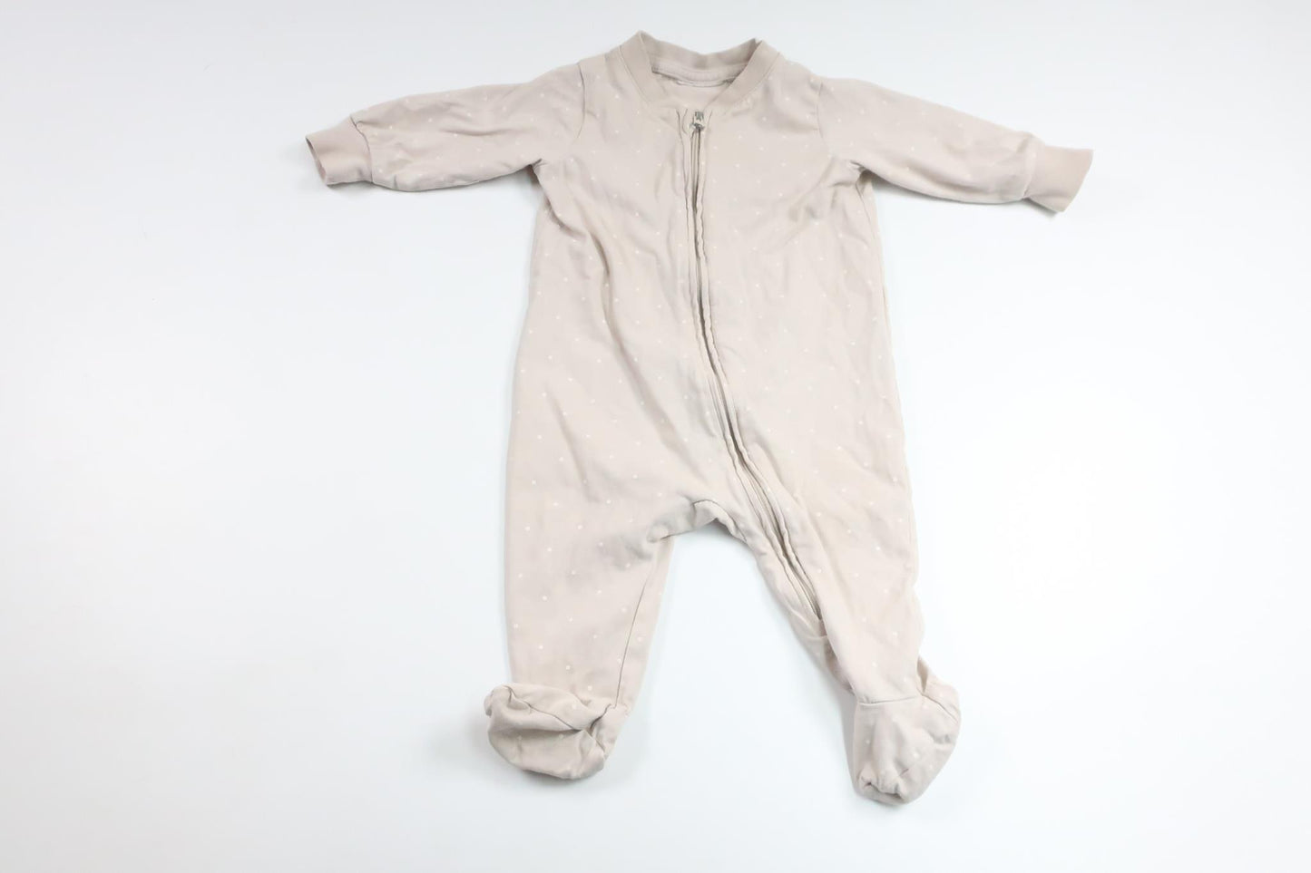 Prickig pyjamas från Okänt - Storlek 56/62 - Beige