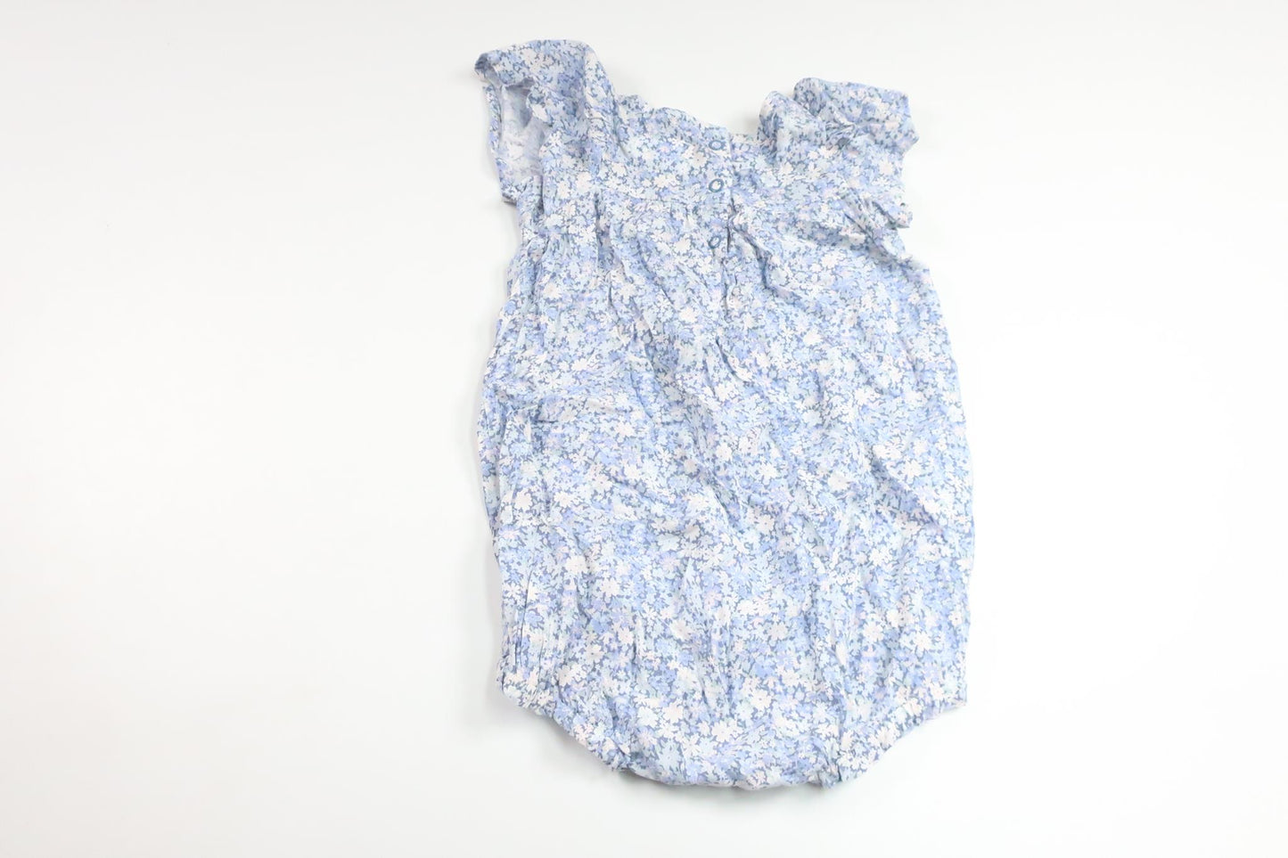 Blommig body från Okänt - Storlek 74/80 - Blå