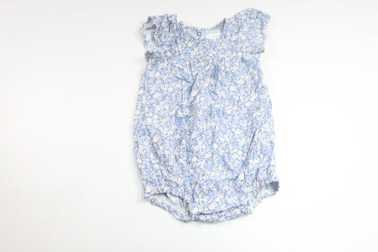 Blommig body från Okänt - Storlek 74/80 - Blå