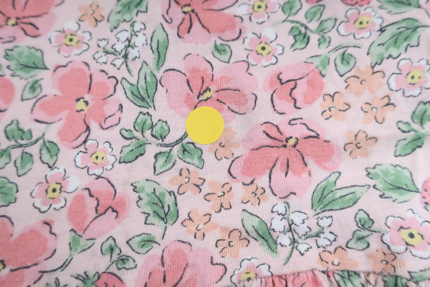 Blommig klänning från H&M - Storlek 110/116 - Rosa