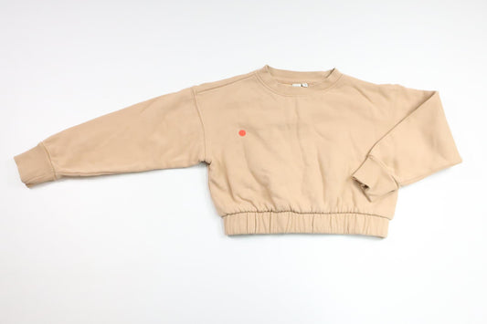 Cropped Sweatshirt från Lager 157 - Storlek 110 - Beige