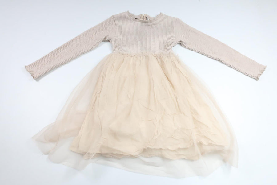 Tyllklänning från Zara - Storlek 110 - Beige