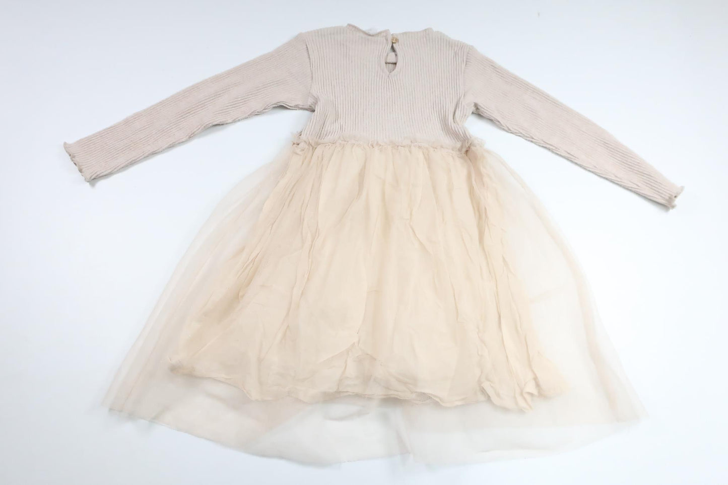 Tyllklänning från Zara - Storlek 110 - Beige