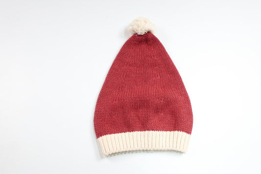 Stickad tomteluva från H&M - Storlek 74/80 - Röd