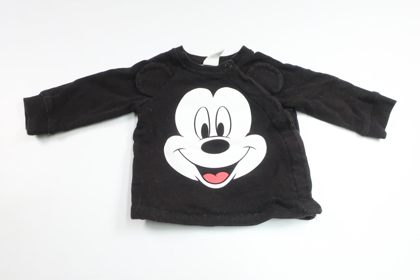 Tröja med Musse Pigg från H&M - Storlek 62 - Svart