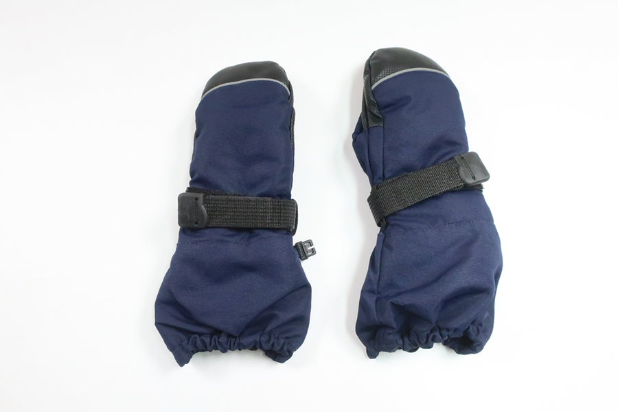 Fleecefodrade vantar från Line One - Storlek 86/92 - Marinblå